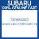 Genuine Subaru 73796KC020 O ring