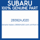 Genuine Subaru 28392AJ020 Joint unit-front in