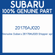 Genuine Subaru 20176AJ020 Stopper upr