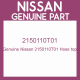 Genuine Nissan 2150110T01 Hose top