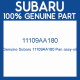 Genuine Subaru 11109AA180 Pan assy-oil