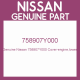 Genuine Nissan 758907Y000 Cover-engine,lower