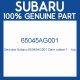 Genuine Subaru 65045AG001 Dam rubber f     top