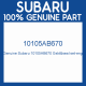 Genuine Subaru 10105AB670 Gskt&seal set-eng