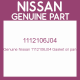 Genuine Nissan 1112106J04 Gasket oil pan