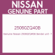 Genuine Nissan 25060ZQ40B Sender unit - f