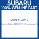 Genuine Subaru 26051FC010 H/b cable assy   lh