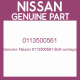 Genuine Nissan 0113500561 Bolt-carriage