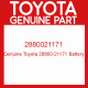 Genuine Toyota 28800-21171 Battery