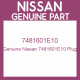 Genuine Nissan 7481601E10 Plug