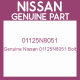 Genuine Nissan 01125N8051 Bolt