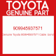 Genuine Toyota 909945937571 Cable  bond