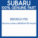 Genuine Subaru 86636GA760 Nozzle