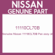 Genuine Nissan 11110CL70B Pan assy oil