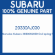 Genuine Subaru 20330AJ030 Coil spring f