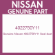 Genuine Nissan 4022750Y11 Seal-dust