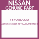 Genuine Nissan F5100JD0MB Hood