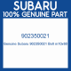 Genuine Subaru 902350021 Bolt m10x60