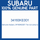 Genuine Subaru 34160KE001 Tie rod compl a