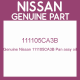 Genuine Nissan 111105CA3B Pan assy oil