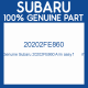 Genuine Subaru 20202FE860 Arm assy f       rh