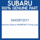 Genuine Subaru 34430FG011 Pump assy