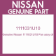 Genuine Nissan 1111031U10 Pan assy oil