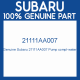 Genuine Subaru 21111AA007 Pump compl-water