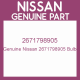 Genuine Nissan 2671798905 Bulb