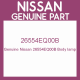 Genuine Nissan 26554EQ00B Body lamp