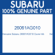 Genuine Subaru 26061AG010 Cover h/b        lhd