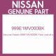 Genuine Nissan 999E1MV000BK Floor mat all s