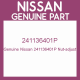 Genuine Nissan 241136401P Nut-adjust