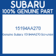 Genuine Subaru 15194AA270 Scr-union