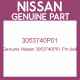 Genuine Nissan 3053740P01 Pin-ball