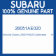 Genuine Subaru 26051AE020 Cable assy       rh