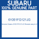 Genuine Subaru 61051FG121JG Remote assy dr rh