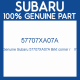 Genuine Subaru 57707XA07A Brkt corner r    lh