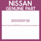 Genuine Nissan 2655095F0B Lamp assy-rear combination,rh