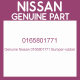 Genuine Nissan 0165801771 Bumper-rubber