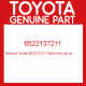 Genuine Toyota 8522137211 Wiper link sub as         