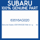 Genuine Subaru 63516AG020 Wstr dr r g      lwr