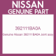 Genuine Nissan 392111BA0A Joint assy