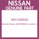 Genuine Nissan 3851346500 A cap hub rr