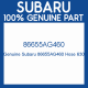 Genuine Subaru 86655AG460 Hose 630