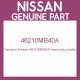 Genuine Nissan 46210MB40A Hose assy brake