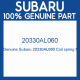 Genuine Subaru 20330AL060 Coil spring f