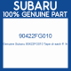 Genuine Subaru 90422FG010 Tape dr sash ff  lh