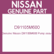 Genuine Nissan D91105M600 Pump assy-