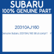 Genuine Subaru 20310AJ160 Strut compl f    rh